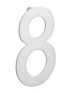 THIRARD - Chiffre 8 à visser inox H.100mm - THIRARD