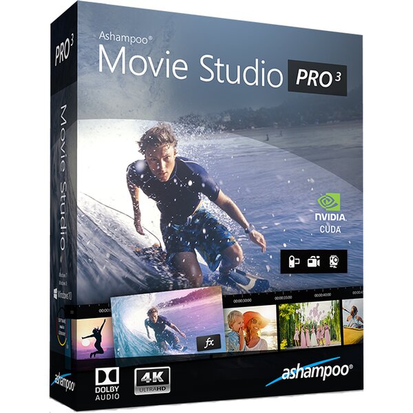 Ashampoo Movie Studio Pro 3 - 1 PC - Licence perpétuelle