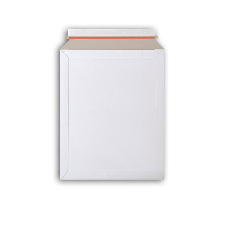 Lot de 5 enveloppes carton b-box 6 blanc format 292x374 mm