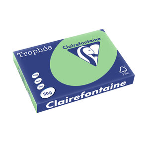 Ramette 500 Feuilles Papier 80g A3 420x297 mm Certifié FSC VERT NATURE TROPHÉE