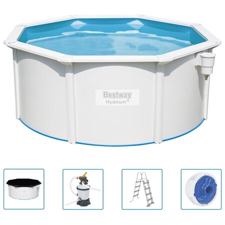 Bestway Ensemble de piscine Hydrium 300x120 cm