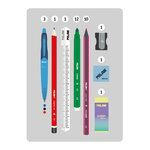 Kit 4 trousses avec contenu Sunset  turquoise