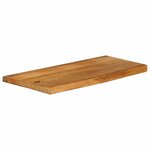 vidaXL Dessus de table à bord vivant 70x20x3 8 cm bois massif manguier