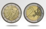Rouleau de 25 pièces de monnaie de 2 euro commémorative Italie 2022 – Programme Erasmus (illustré)