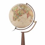 Globe terrestre lumineux sur pied Ø 37 cm - Sylvia Antique