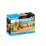 Coffret PLAYMOBIL Astérix : Char Romain avec César et Chevaux