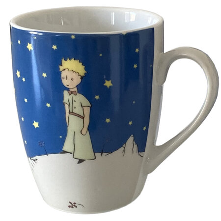 Tasse de collection bleu le petit prince de st exupéry