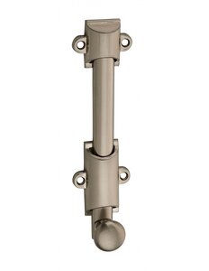 THIRARD - Verrou à plaquer pour fenêtre  à coulisse  150mm  nickel satin - THIRARD