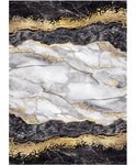 Tapis d'intérieur GOLD 80 x 150 cm - Noir