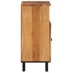 vidaXL Armoire latérale 60x33x75 cm bois massif d'acacia