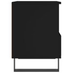 vidaXL Tables de chevet 2 Pièces noir 40x35x50 cm bois d’ingénierie