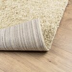 vidaXL Tapis shaggy PAMPLONA poils longs moderne doré 160x230 cm