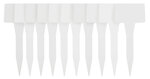 Lot de 10 porte-étiquettes pour jardinerie