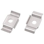 vidaXL Clips de clôture en papillon 50 Pièces Acier inoxydable