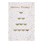 Carte Mariage Heureux Mariage - Draeger paris