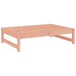 vidaXL Repose-pied de jardin 120x80 cm massif de douglas