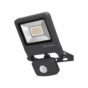 ENDURA FLOOD SENSOR Projecteur 20w= 1700lm - Gris - Blanc Froid