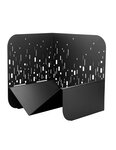 THIRARD - Range bûches noir pour intérieur et extérieur Bristol  acier  433x500mm