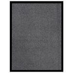 vidaXL Paillasson Anthracite 40x60 cm