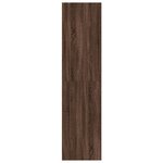 vidaXL Garde-robe chêne marron 50x50x200 cm bois d'ingénierie