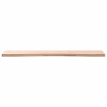 vidaXL Dessus de bureau 100x(45-50)x2 5 cm bois massif de hêtre