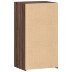vidaXL Buffet chêne marron 50x42 5x93 cm bois d'ingénierie