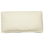 vidaXL Coussin de palette pour siège/dossier Crème 120x60x12 cm Tissu Oxford