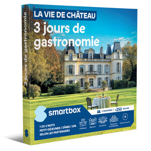 SMARTBOX - Coffret Cadeau La vie de château 3 jours de gastronomie - Séjour