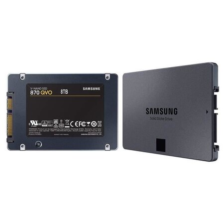SAMSUNG - Disque SSD Interne - 870 QVO - 8To - 2,5 (MZ-77Q8T0BW