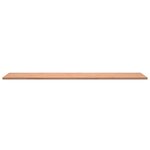 vidaXL Dessus de bureau 180x55x2 5 cm bois massif de hêtre