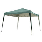 Tonnelle barnum de jardin pliant anti-UV + sac de transport acier Oxford 3 x 3 x 2 55 m vert