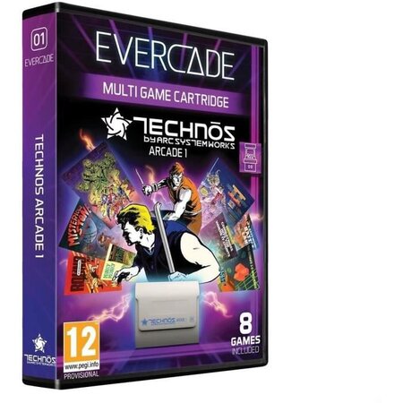 Evercade Technos Arcade Collection 1 - Cartouche Evercade Arcade N°1