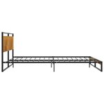 vidaXL Cadre de lit Métal 160x200 cm