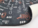 Tapis de cuisine 50 x 80 cm - Noir