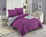 Parure de lit violette TRENDY 140 x 200 cm