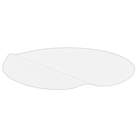 Protecteur de table transparent Ø 120 cm 2 mm PVC
