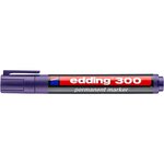 Marqueur Permanent 300 Violet Pointe Ronde 1 5-3 mm x 3 EDDING