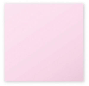 Paquet de 25 Cartes Simples 210g 135x135 rose dragée Clairefontaine