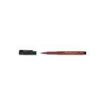 Feutre pitt artist pen brush rouge indien x 10 faber-castell