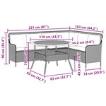 vidaXL Salon de jardin avec coussins 2 Pièces beige résine tressée