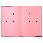 Parapheur Direction Dos À Soufflets 24x35cm - 20 Compartiments - Rouge - X 8 - Exacompta