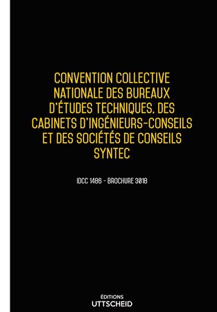 Convention collective nationale Informatique 2024- Brochure 3018 + grille de Salaire UTTSCHEID