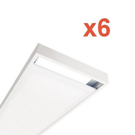 Kit de fixation pour panneau LED slim au faux-plafond