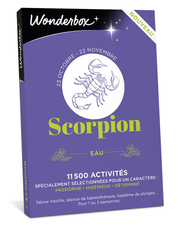 Coffret cadeau - WONDERBOX - Astrologie - Scorpion
