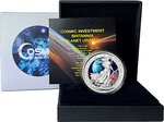 Pièce de monnaie en Argent 2 Pounds g 31.1 (1 oz) Millésime 2023 Cosmic Investment URANUS