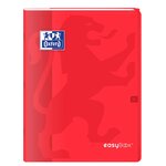 Cahier EASYBOOK Agrafé 24x32 cm 96 pages grands carreaux 90g Couleurs aléatoire OXFORD