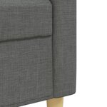 vidaXL Ensemble de canapés 4 Pièces repose-pied et coussins décoratifs