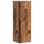 vidaXL Supports pour plantes 2 Pièces vieux bois bois d'ingénierie