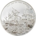 Pièce de monnaie en Argent 1500 Francs g 62.2 (2 oz) Millésime 2023 Time Flies WAR HAS NO REAL WINNER