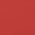vidaXL Coussins de chaise lot de 4 rouge 40x40x7 cm tissu oxford